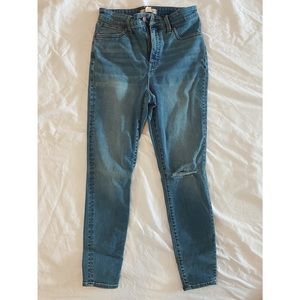 High rise Madewell curvy road-tripper Jeans